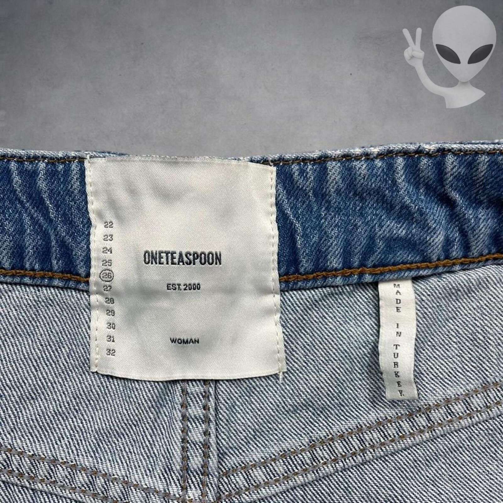 One Teaspoon One Teaspoon Outlaws Denim Shorts Size 25 Blue Size 25" / US 0 / IT 36 - 3 Thumbnail
