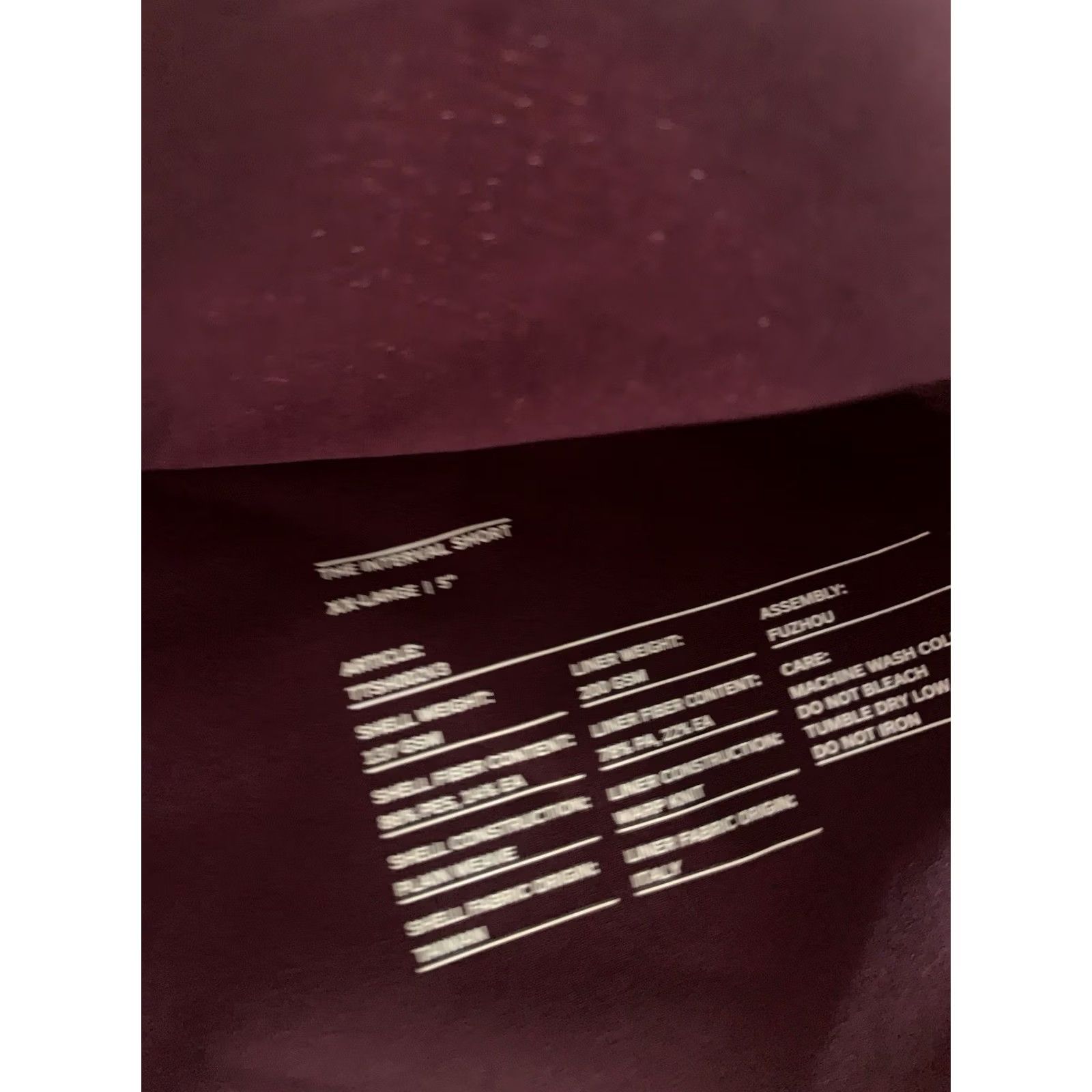 Ten Thousand Shorts Men 2XL Maroon 5 In Interval Unliner Active Workout in Brown, Men's (Size 39) — image 4 of 5