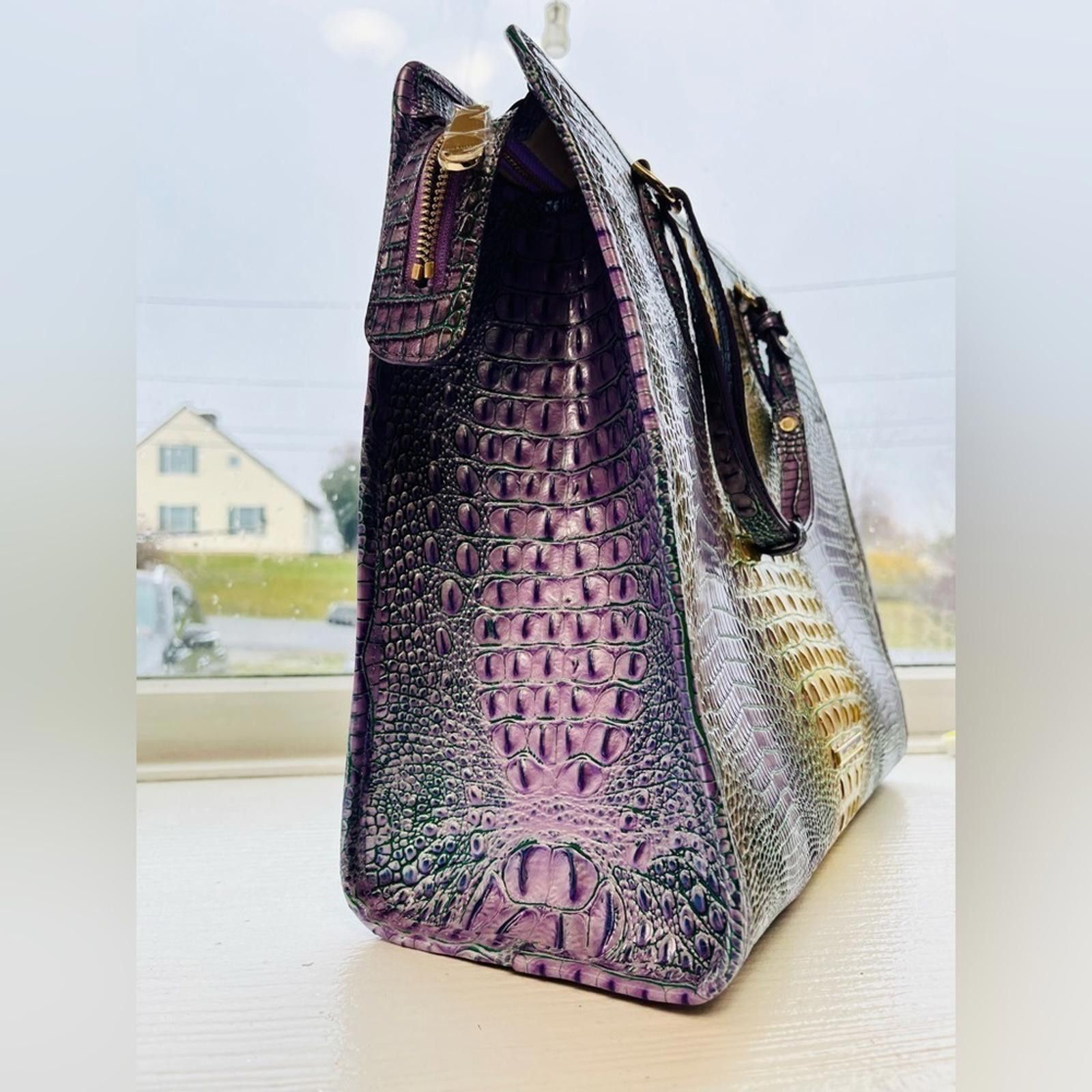 BRAHMIN Brahmin Tia Viola Ombré Melbourne Tote Bag NWT​​​​​ Size ONE SIZE - 3 Thumbnail