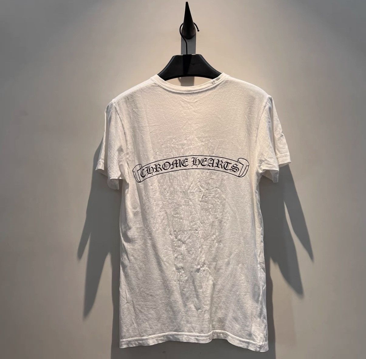 Chrome Hearts Chrome Hearts Classic T-Shirt with Back Logo Print Size US S / EU 44-46 / 1 - 1 Thumbnail