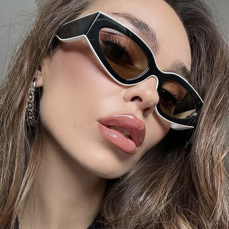 VIBE Punk Street ins style custom avant-garde sunglasses Size ONE SIZE - 1 Thumbnail