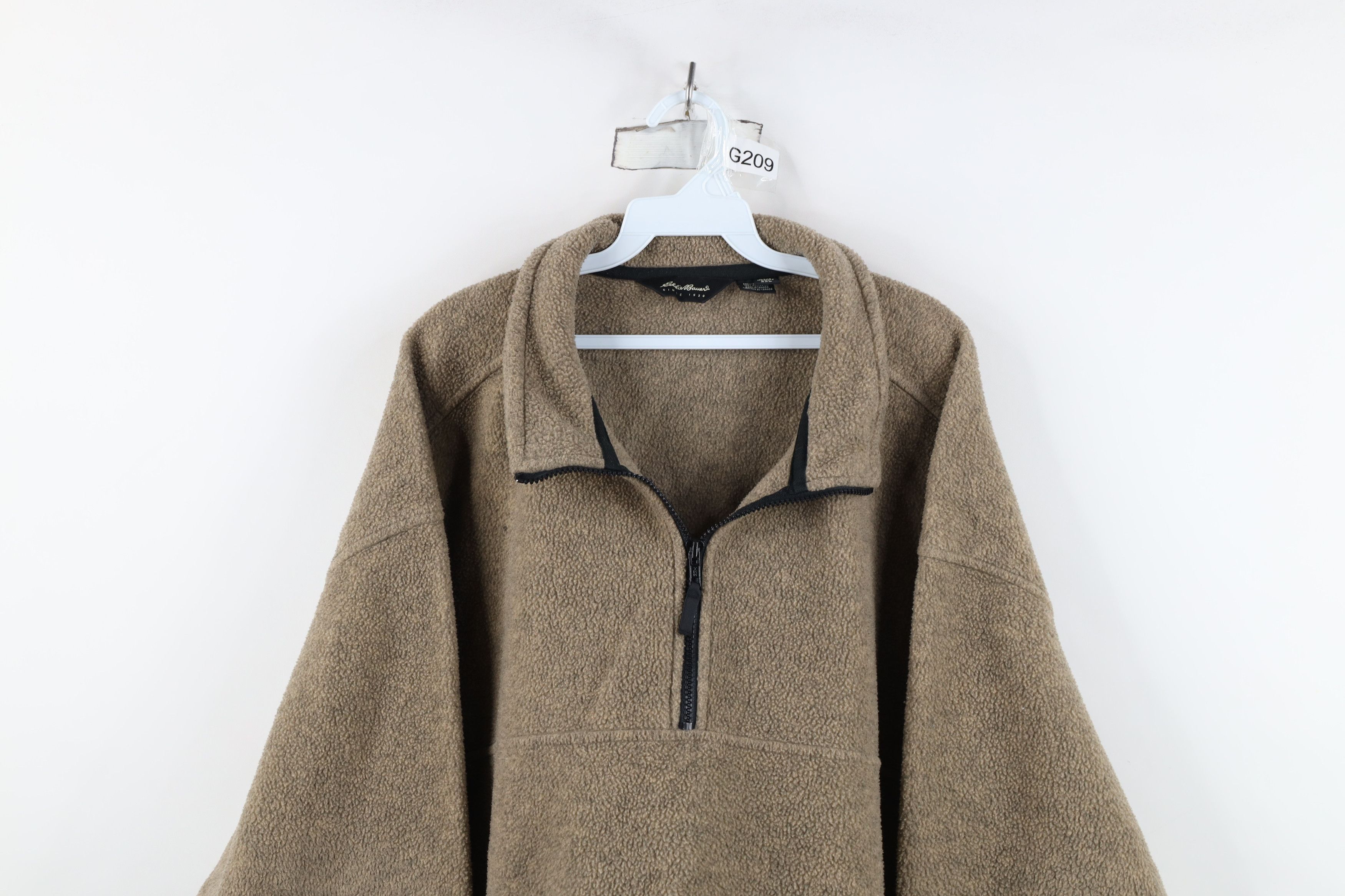 Eddie Bauer Vintage 90s Eddie Bauer Half Zip Fleece Pullover Sweater Size US XXL / EU 58 / 5 - 2 Thumbnail