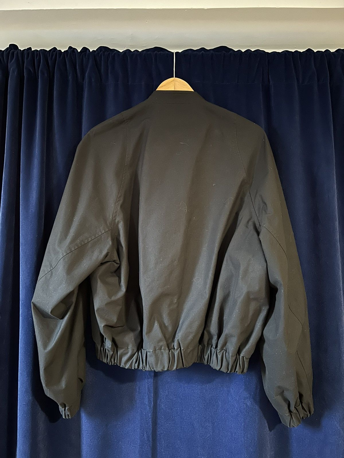 3MAN 3MAN Cotton Poplin Black Riding Blouson Jacket Size US S / EU 44-46 / 1 - 2 Thumbnail