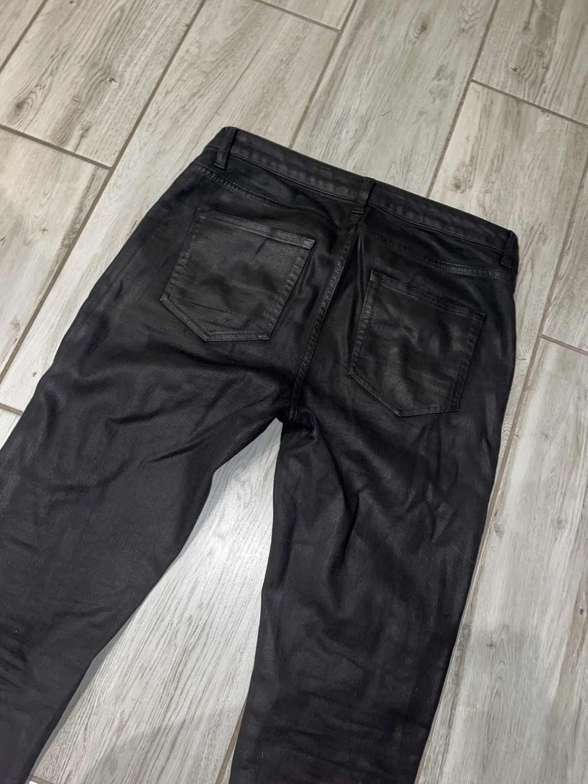 Saint Laurent Paris Waxed SLP Jeans Size US 30 / EU 46 - 5 Thumbnail