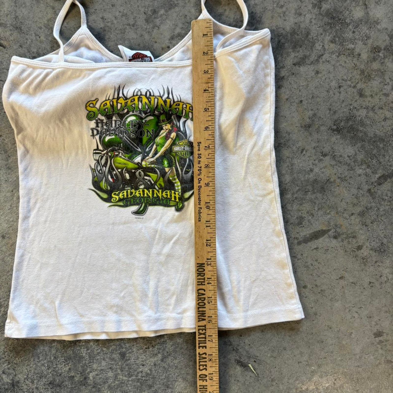 Harley Davidson × Vintage Y2K Harley Davidson Tank Top Size M / US 6-8 / IT 42-44 - 6 Thumbnail