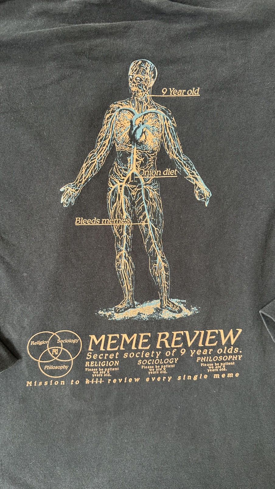 Vintage PEWDIEPIE MEME REVIEW ANATOMY TEE Size US M / EU 48-50 / 2 - 7 Thumbnail