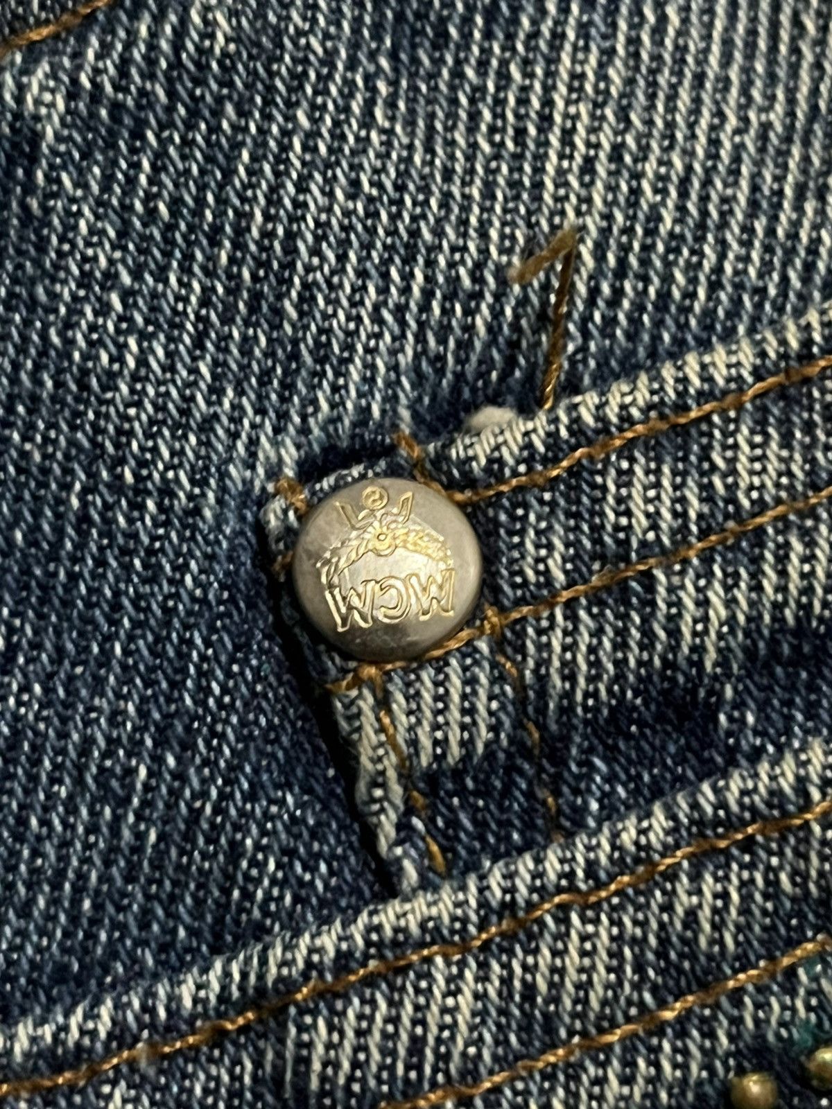 MCM Vintage MCM Denim Jeans Size US 29 - 8 Thumbnail