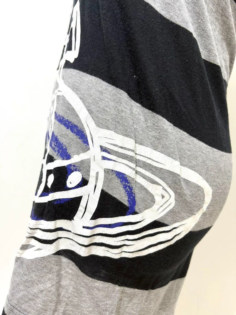 Vivienne Westwood Vivienne Westwood size1 Striped Saturn short-sleeved T-shir Size M / US 6-8 / IT 42-44 - 5 Thumbnail