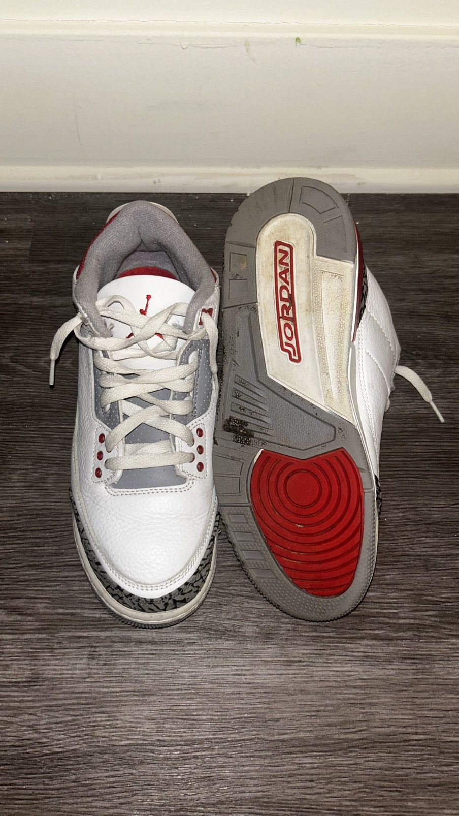 Jordan Brand Air Jordan 3 Retro “Fire Red” Size US 7 / EU 40 - 5 Thumbnail