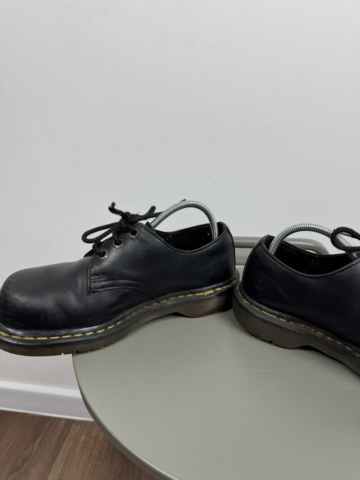 Dr. Martens Vintage Dr Martens 2225 Steel Toe Work Shoes 38 Heavily Worn Size US 7 / IT 37 - 13 Thumbnail