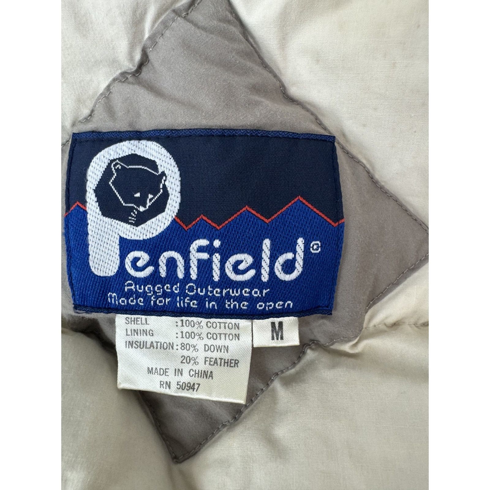 Penfield Penfield Down Vest Tan Winter Outdoors Pockets Medium Size US M / EU 48-50 / 2 - 3 Thumbnail