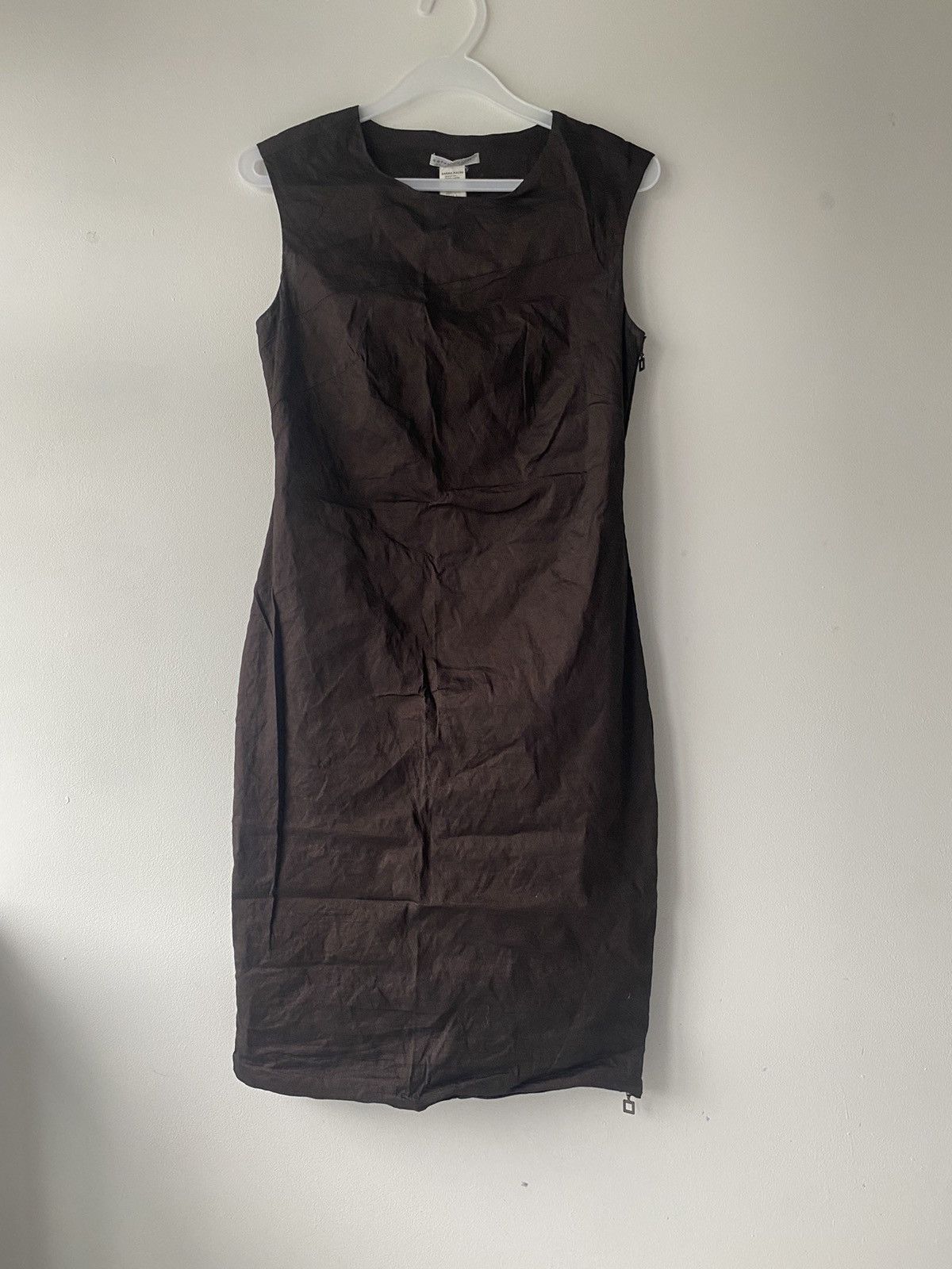 image of Sarah Pacini Dress in Brown, Women's (Size Medium)