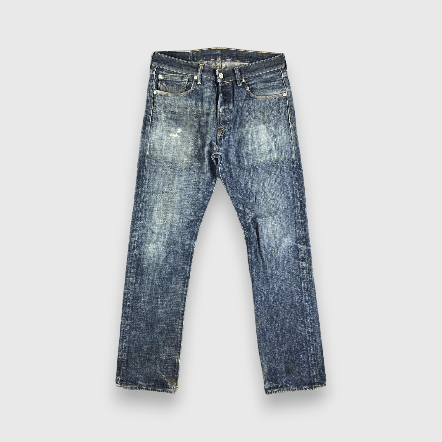 Levi's Vintage Blue Wash Levis 501 Jeans-J3471 Size US 33 - 1 Thumbnail