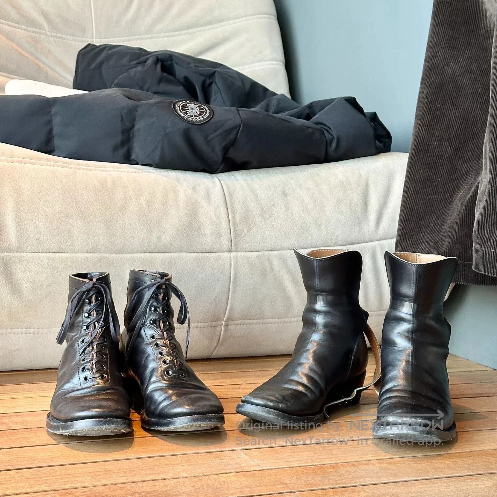Clinch Boots Clinch Jodhpur Black Leather Boots. Size US 7 / EU 40 - 2 Thumbnail