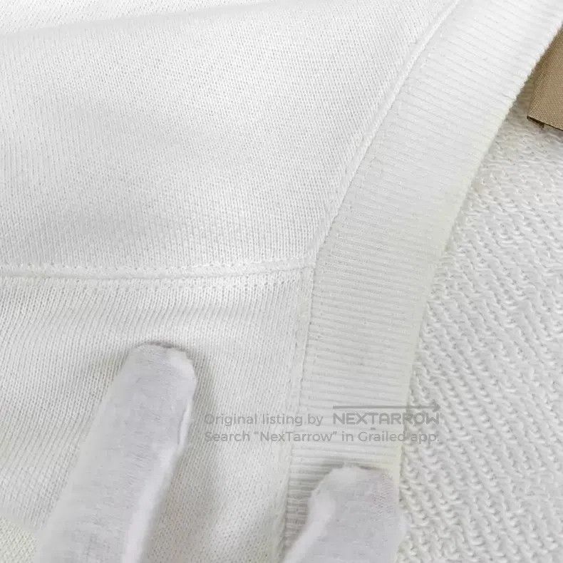 Gucci Gucci White logo letter print cotton round-neck long-sleev Size US M / EU 48-50 / 2 - 7 Thumbnail