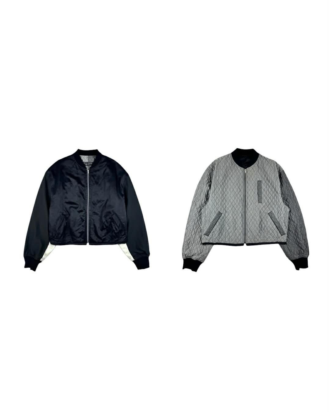 Comme des Garcons AW1992 COMME des GARCONS HOMME PLUS Reversible Bomber Jacket Size US M / EU 48-50 / 2 - 2 Thumbnail