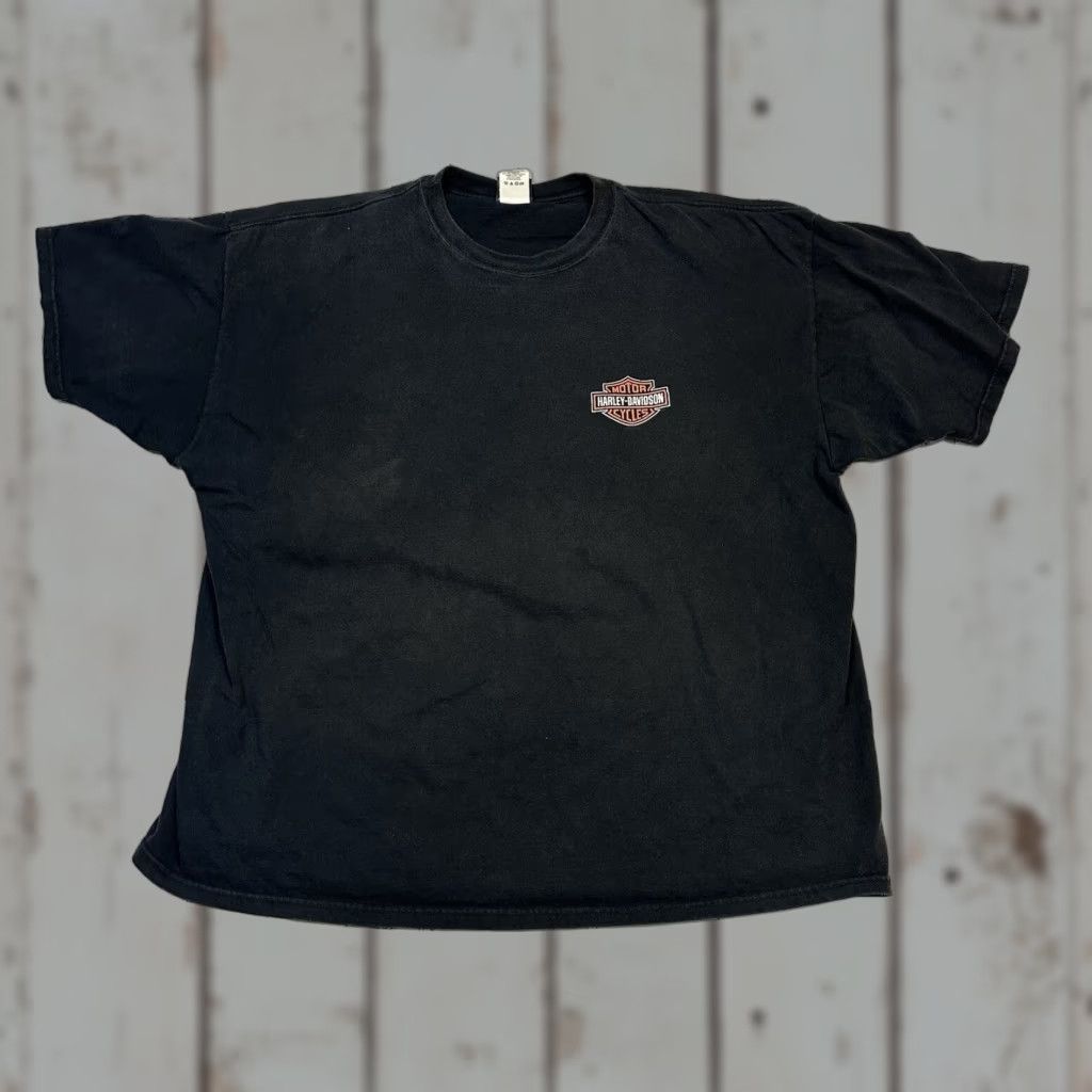 Harley Davidson Harley-Davidson Winged Logo American Legend Tee Smithfield, NC USA Made Men 3XL T-Shirt Multicolor Graphic Print Short Sleeve Crew Neck Size US XXL / EU 58 / 5 - 1 Thumbnail
