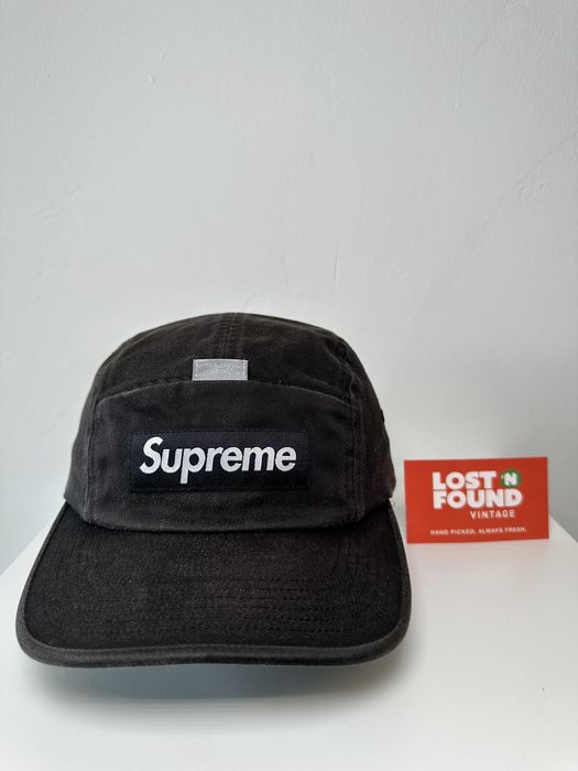 Supreme reflective tab sales pocket camp cap