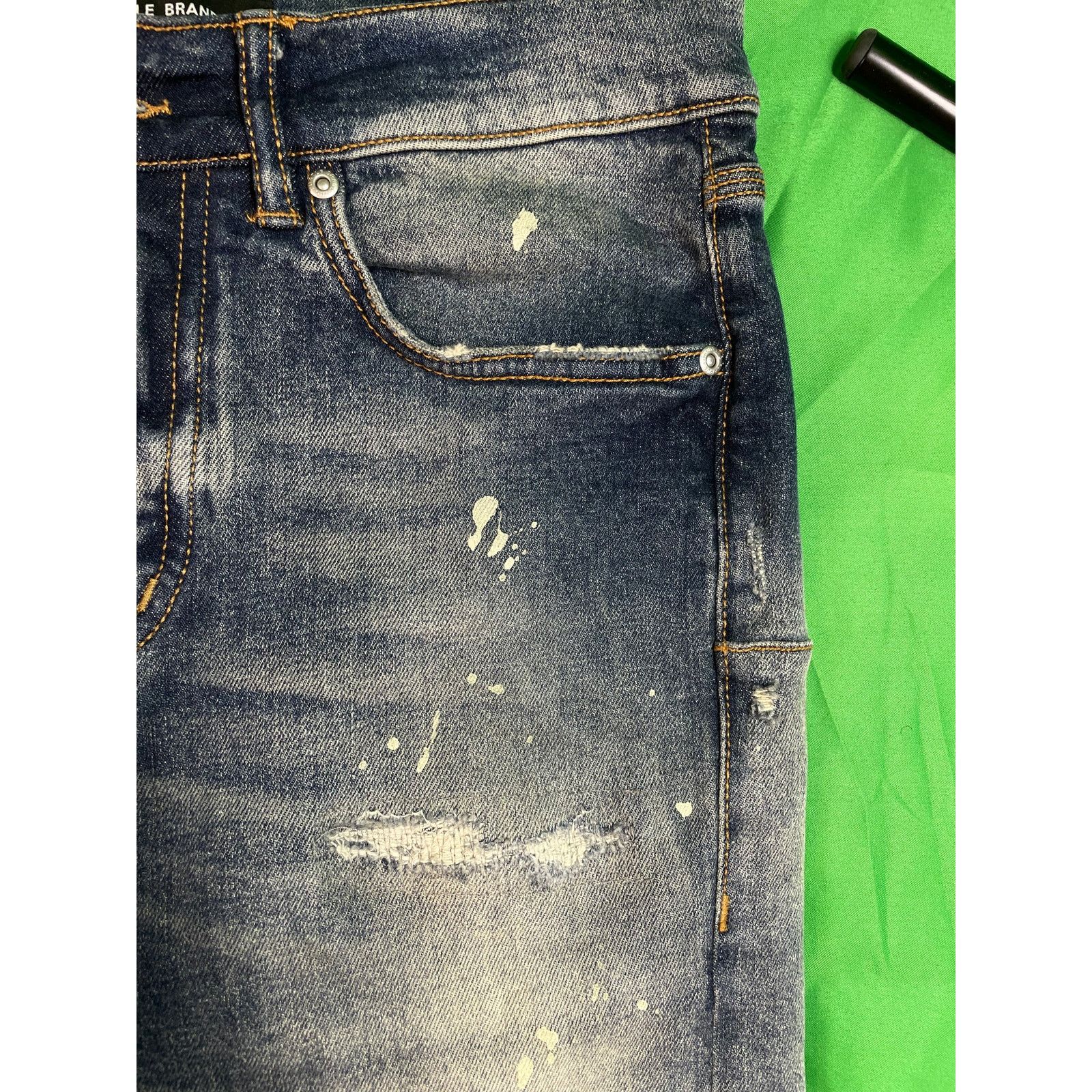 Purple Brand Purple Brand Light Wash Blue Jeans Size US 29 - 4 Thumbnail