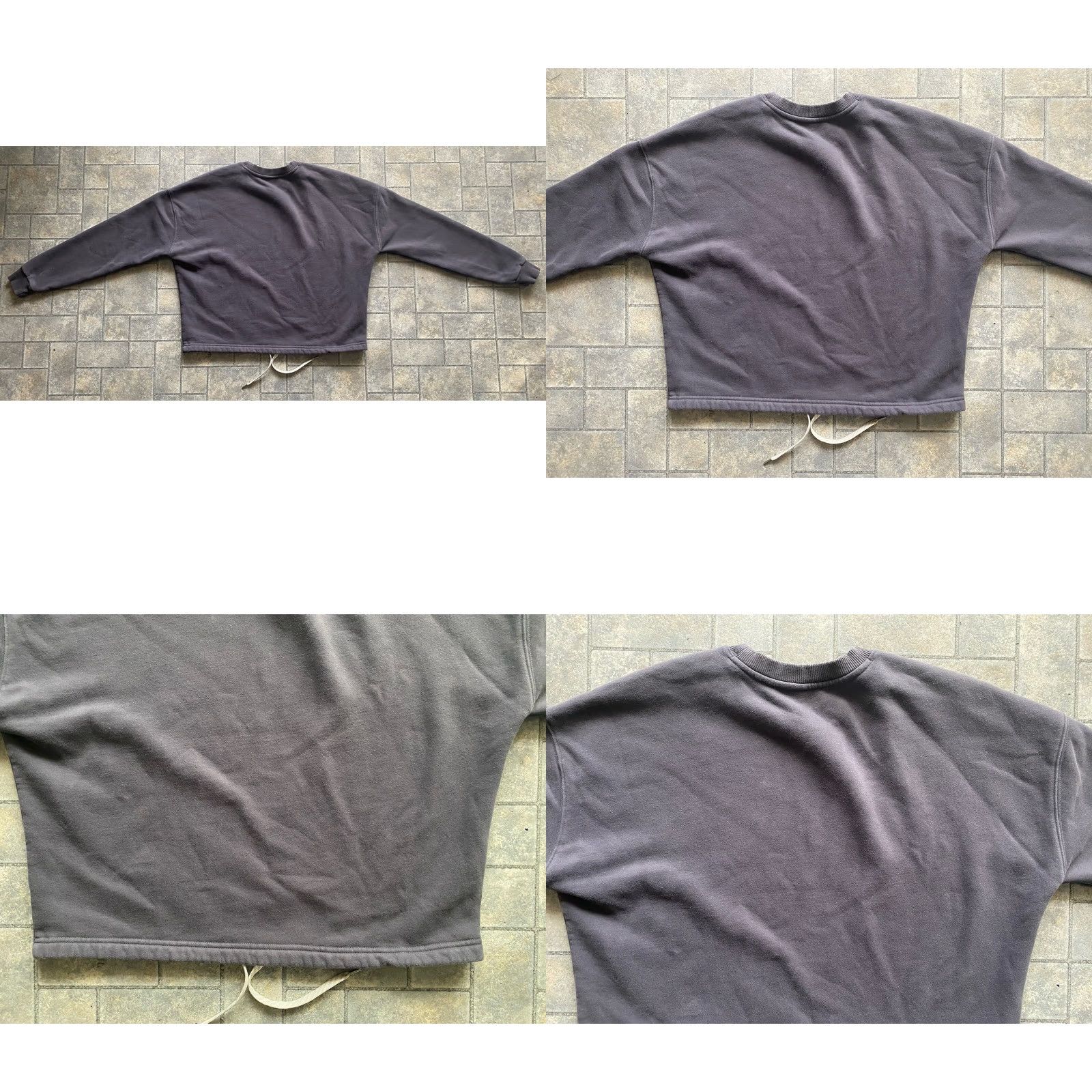 Vuori Vuori The Rise The Shine Drawstring Pullover Sweatshirt Women’s Medium Gray Pullover Sweatshirt M Gray Womens Activewear Vuori Size M / US 6-8 / IT 42-44 - 9 Thumbnail