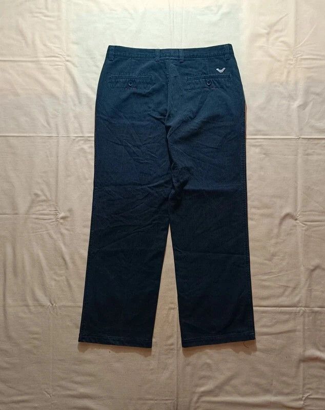 Giorgio Armani VTG Giorgio Armani A/X Le Collezioni Black Pants Curdoroy 34 Size US 34 / EU 50 - 1 Thumbnail