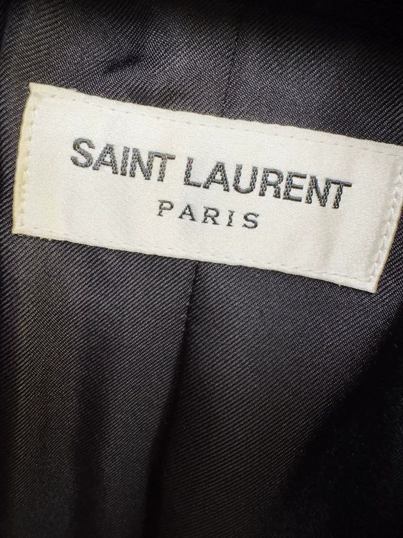 Saint Laurent Paris Saint Laurent Velvet Blazer in Burgundy-2506 Size S / US 4 / IT 40 - 2 Thumbnail