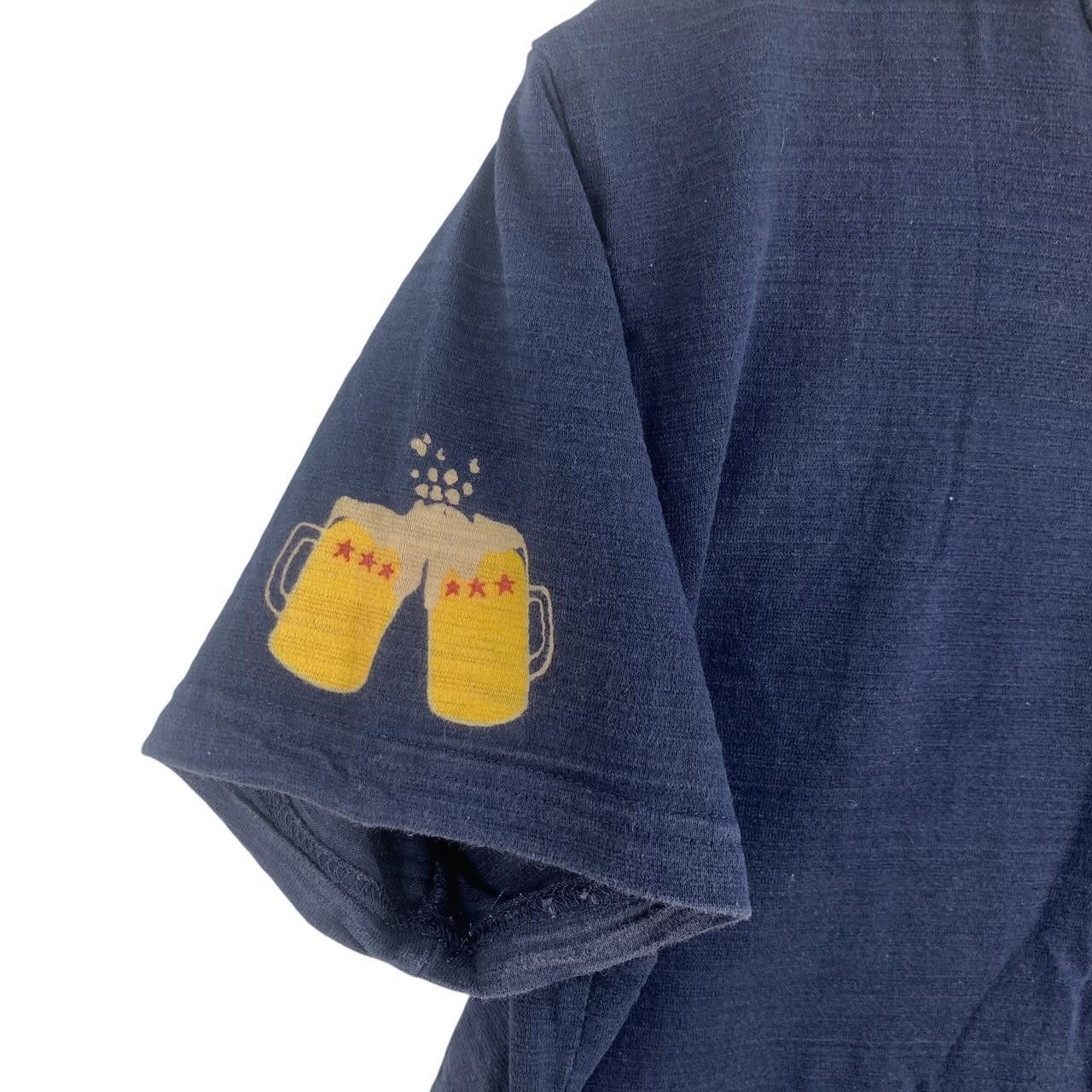 Other ORION OKINAWA DRAFT BEER Pure Indigo Tee Shirt Size US L / EU 52-54 / 3 - 6 Thumbnail