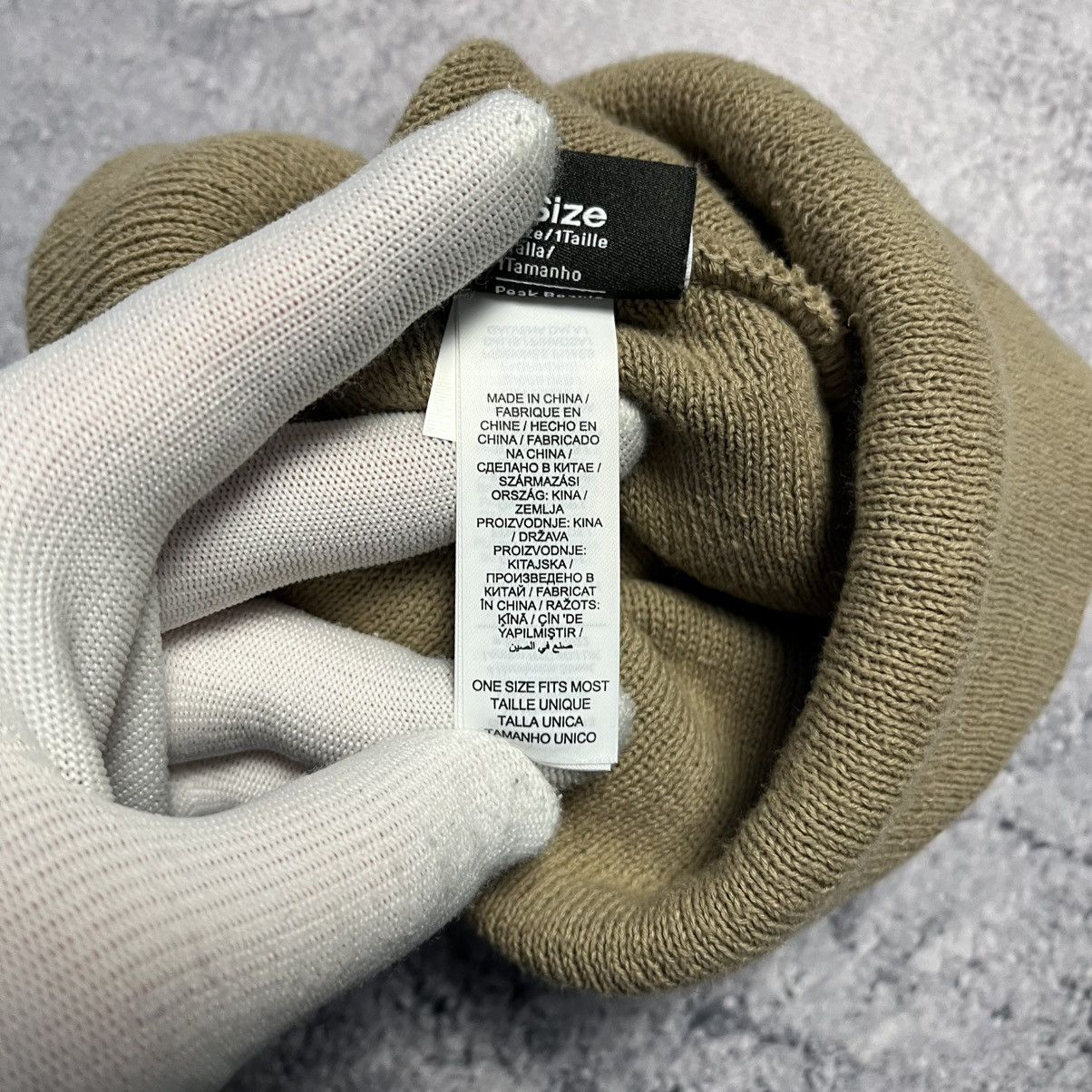Nike Nike Swoosh Central Logo Beige Hat Streetwear Y2K Size ONE SIZE - 4 Thumbnail