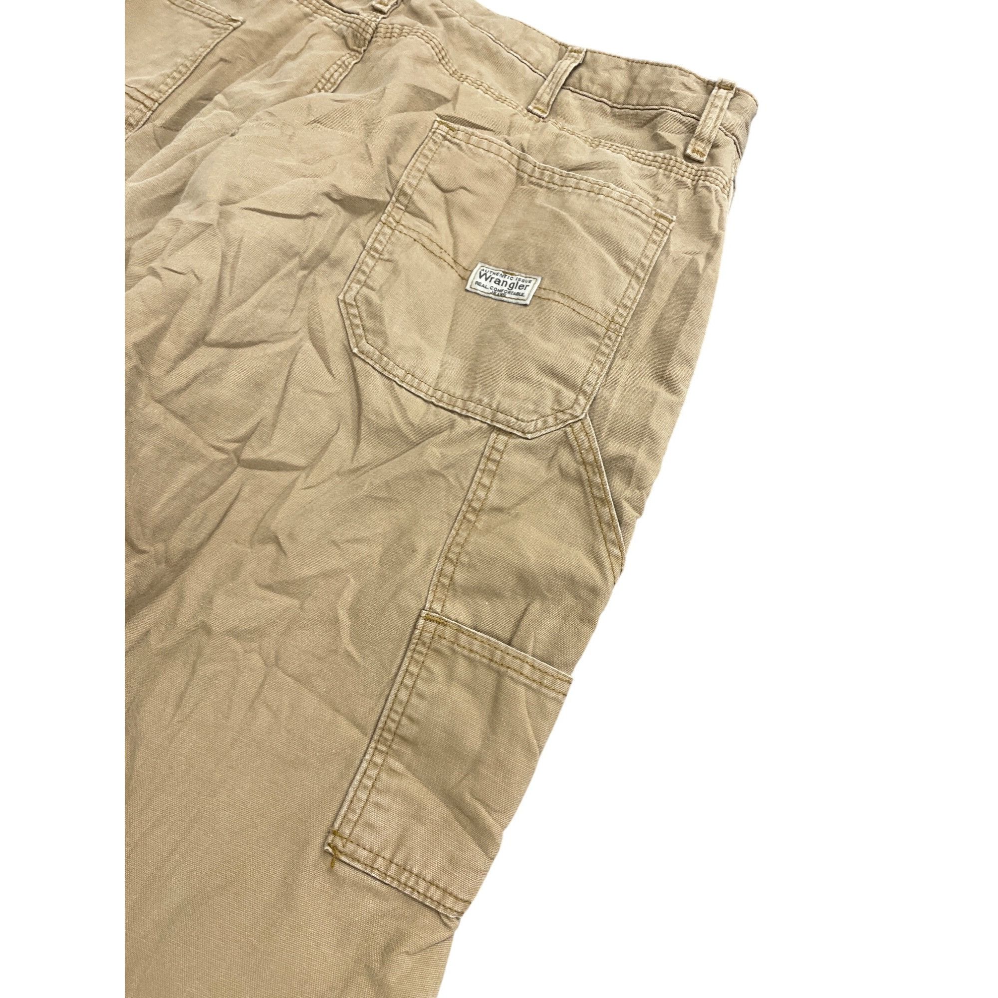 Wrangler Wrangler Real comfort Mens Tan cargo pants size 36W X 32L SK Size US 36 / EU 52 - 12 Thumbnail