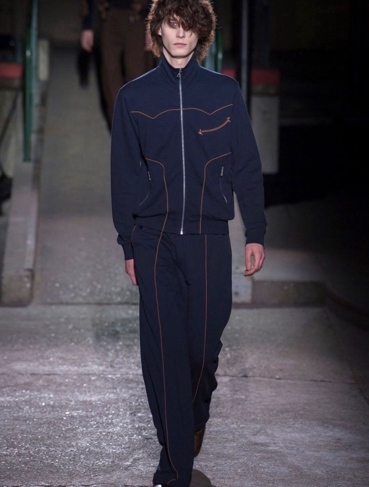 Dries Van Noten FW18/19 Dries Van Noten Western Track Turtleneck Jacket Size US L / EU 52-54 / 3 - 2 Thumbnail