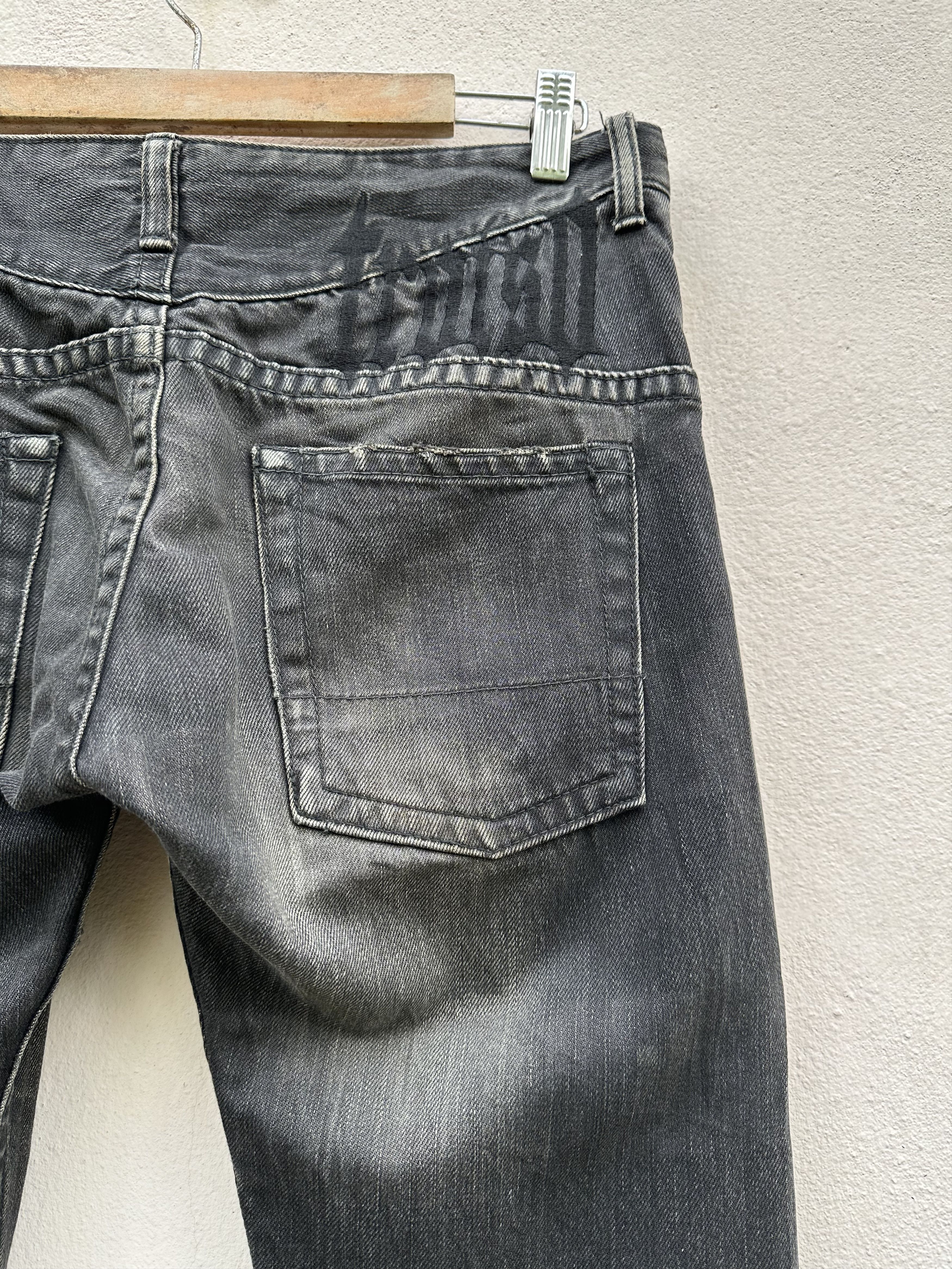 Yasuyuki Ishii Vintage Japanese Brand Troiso Distressed Flare Denim Jeans Size US 32 / EU 48 - 19 Thumbnail