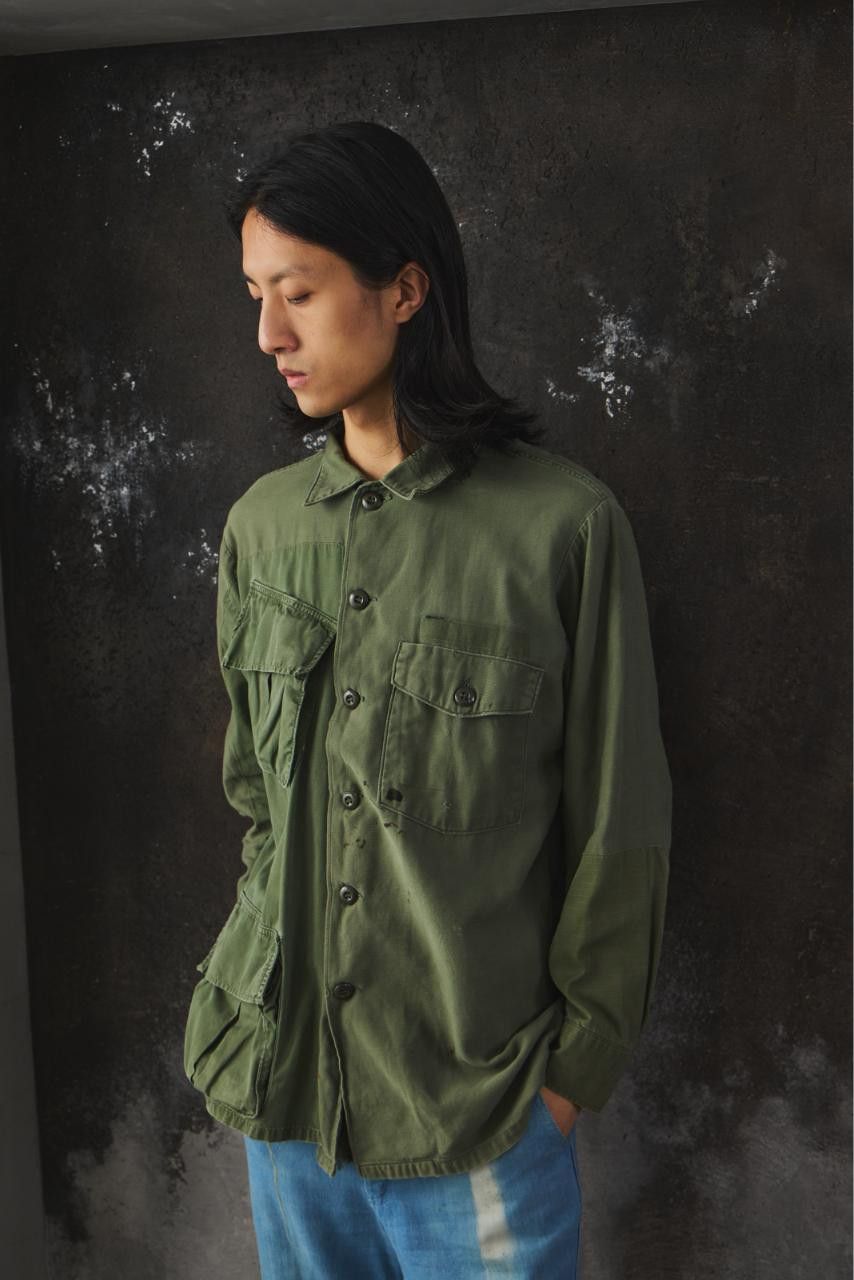Journal Standard Journal Standard US Army Jungel Jacket mix OG-107 Shirt Size US M / EU 48-50 / 2 - 3 Thumbnail