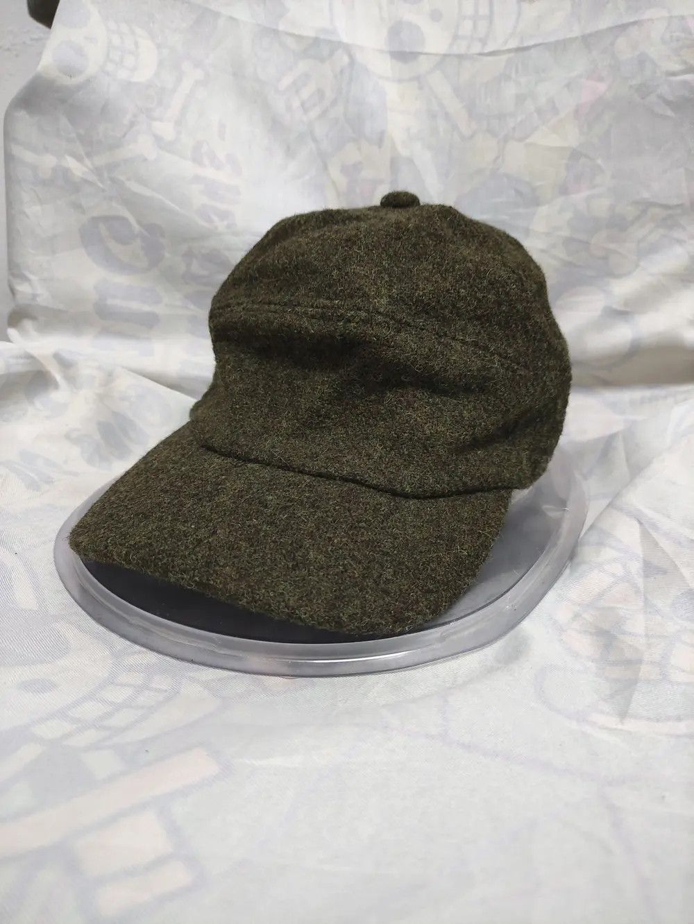Harris Tweed HARRIS TWEED INDUSTRIAL DESIGN VINTAGE WOOL CAP Size ONE SIZE - 7 Thumbnail