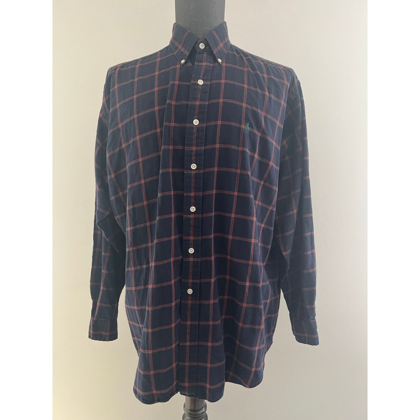 Polo Ralph Lauren Ralph Lauren Blaire Cotton Button Down Long Sleeve Large Size US L / EU 52-54 / 3 - 1 Thumbnail