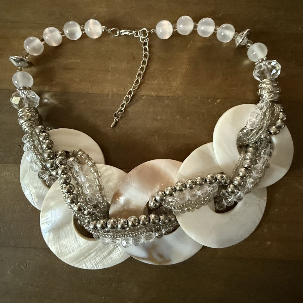 Other Bella Del Mar chunky mother of pearl statement jewelry set Size ONE SIZE - 5 Thumbnail