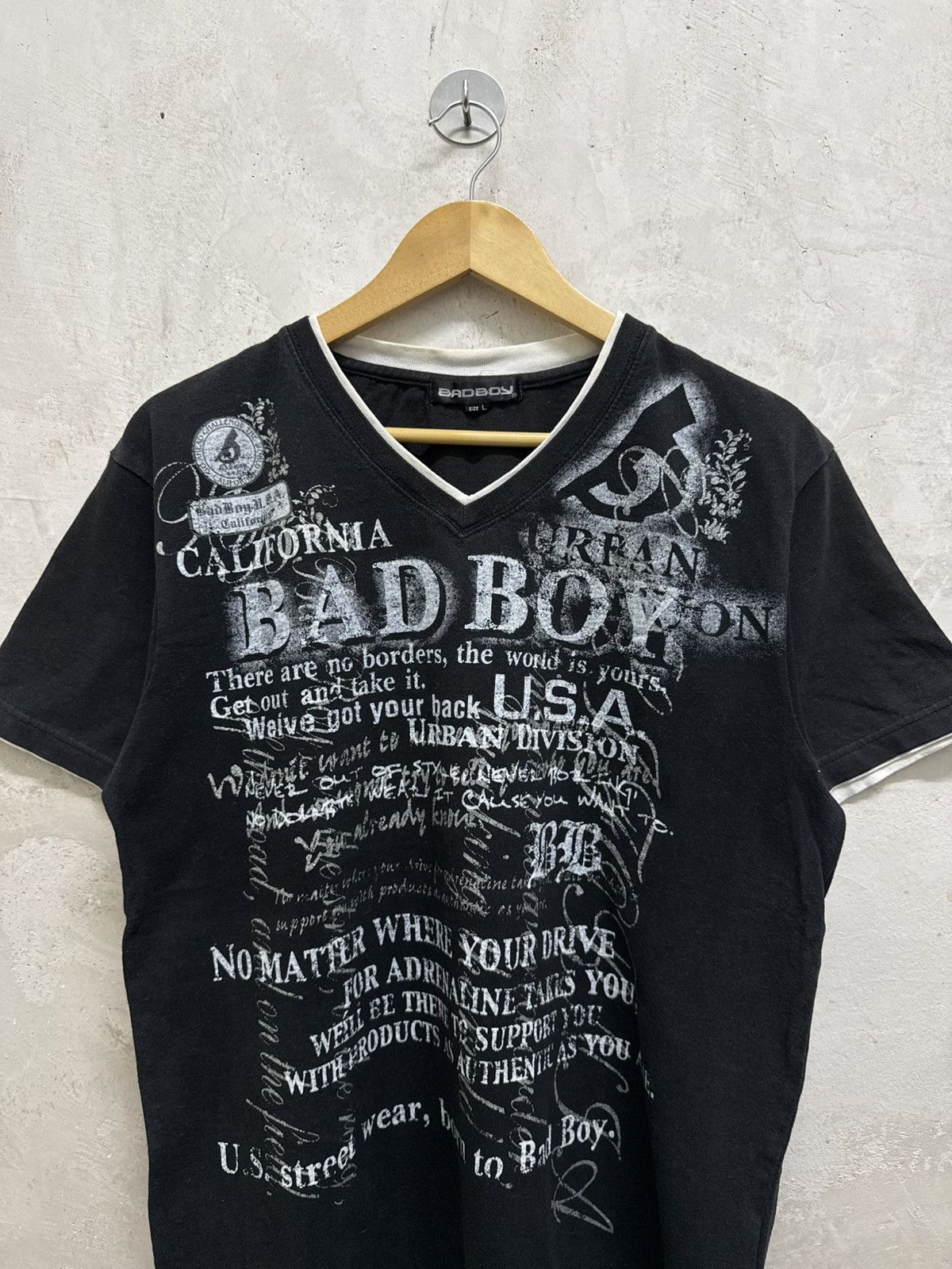 14th Addiction × If Six Was Nine 2000s Poems Double Layer Gothic Grunge y2k T Shirt Size US L / EU 52-54 / 3 - 2 Thumbnail