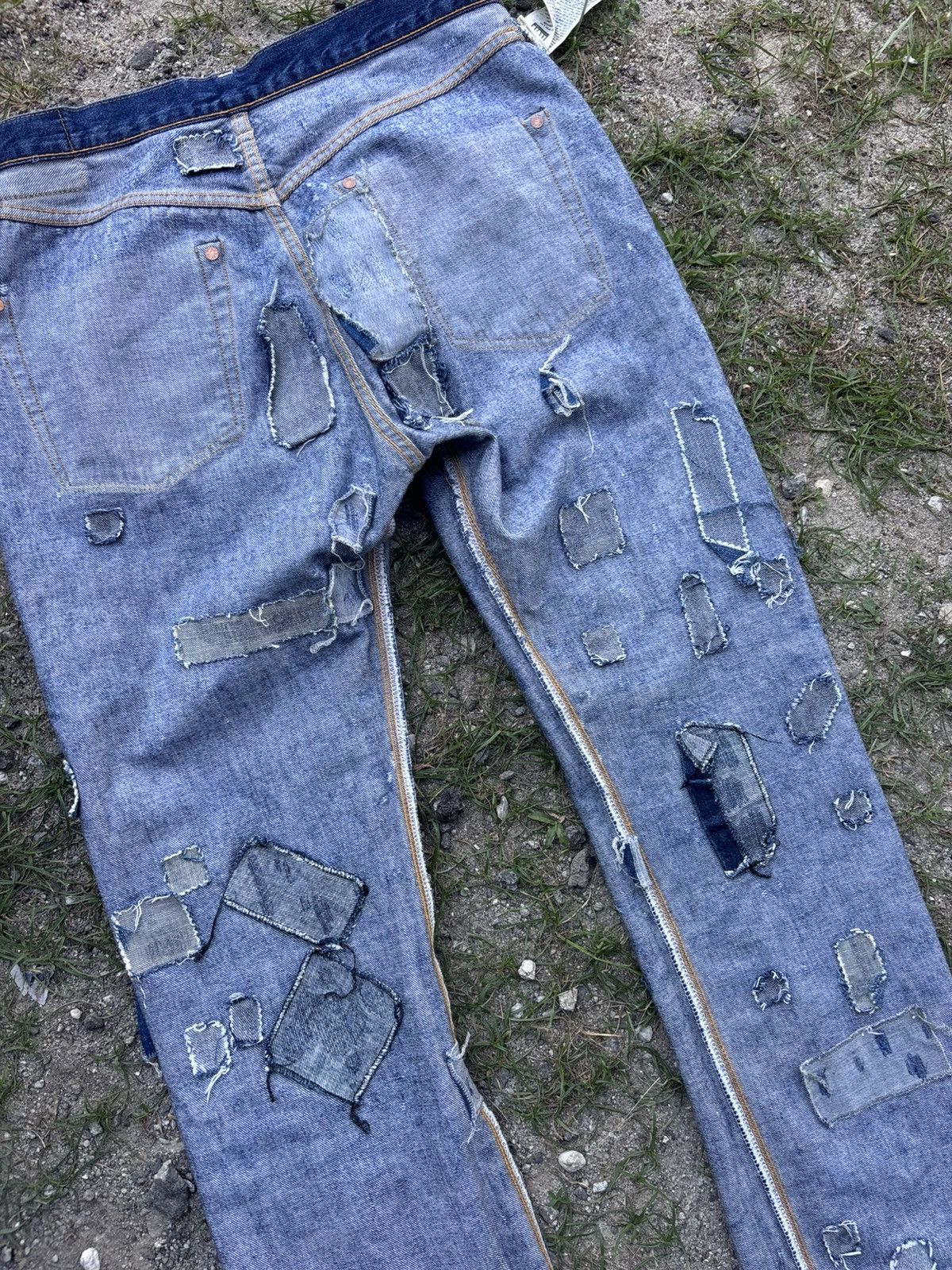 Levi's Levis 501xx (LVC) Made In USA Selvedge Jeans Size US 36 / EU 52 - 17 Thumbnail