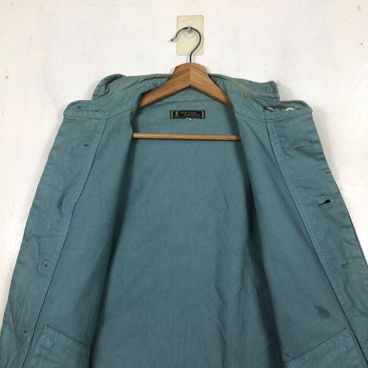 Toyo Enterprises 📌Vintage Chore Jacket Shawl Collar Ocean Union General Size US S / EU 44-46 / 1 - 16 Thumbnail