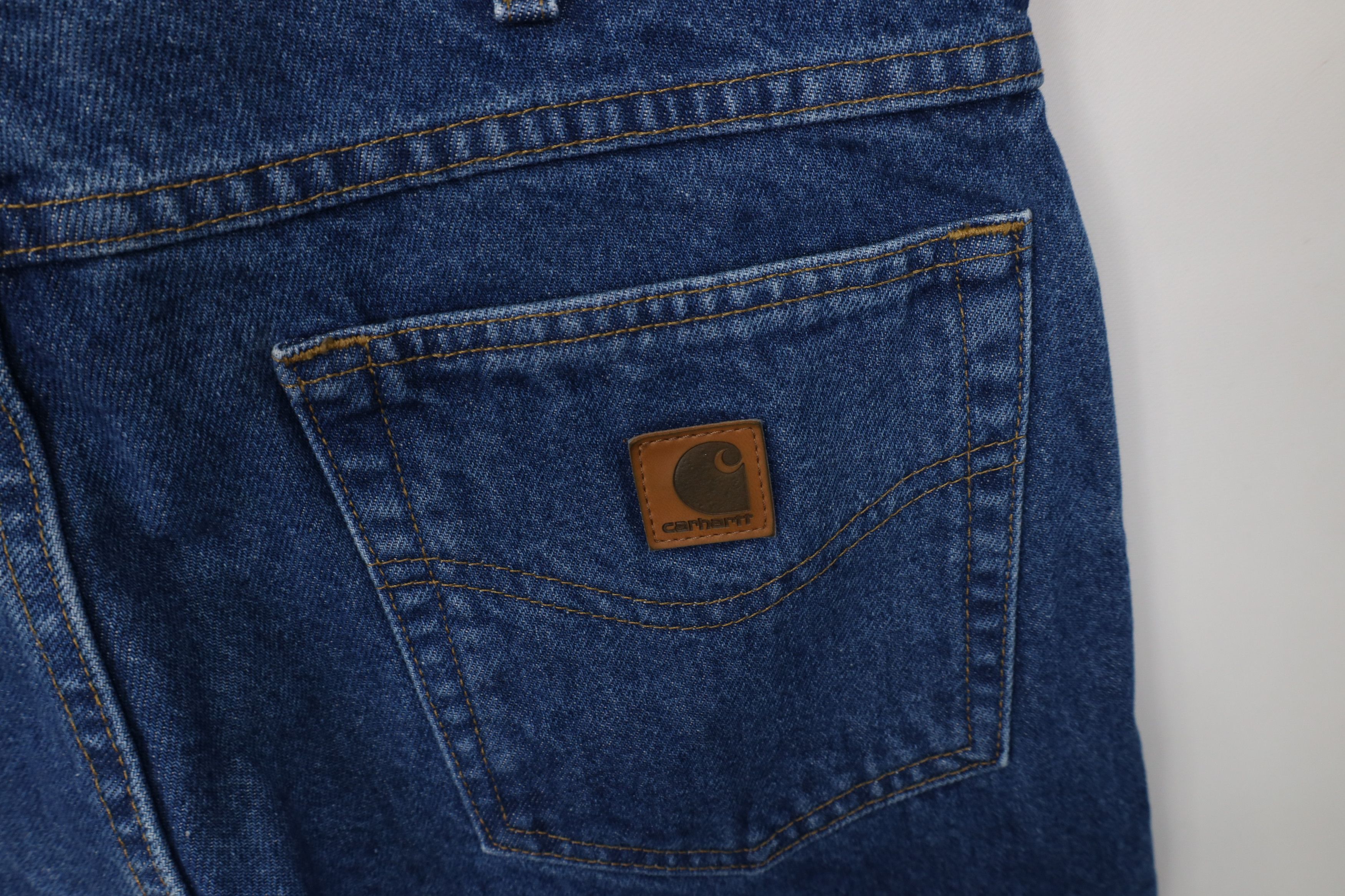 Carhartt Vintage Y2K Carhartt Fit Straight Leg Denim Jeans Blue Size US 34 / EU 50 - 14 Thumbnail