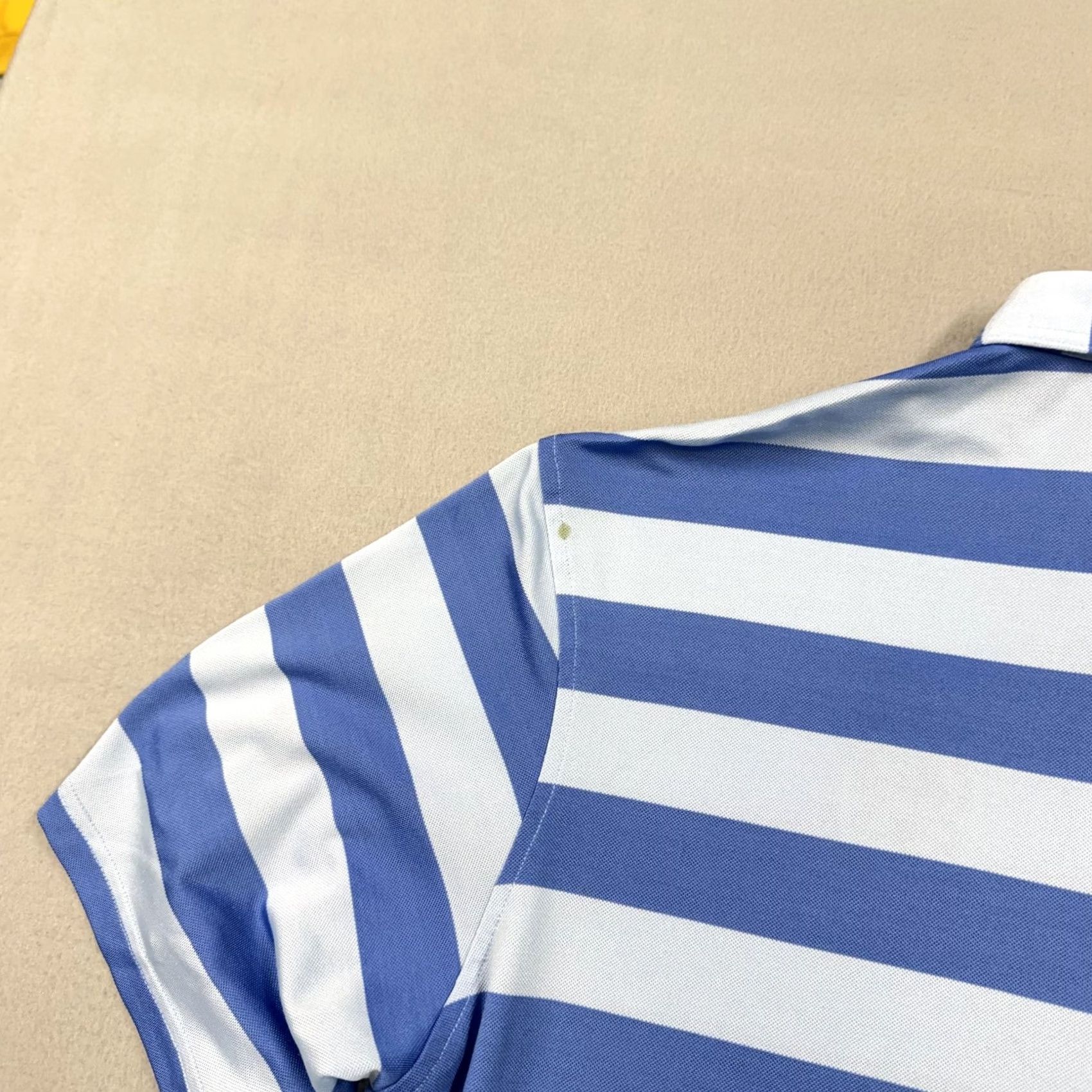 johnnie-O johnnie-O Polo Shirt Mens L Blue Stripe CVC 1909 Golf Performance Stretch Polo Shirt Polo Shirt Mens L Blue Stripe CVC 1909 Golf Performance Stretch Size US L / EU 52-54 / 3 - 6 Thumbnail