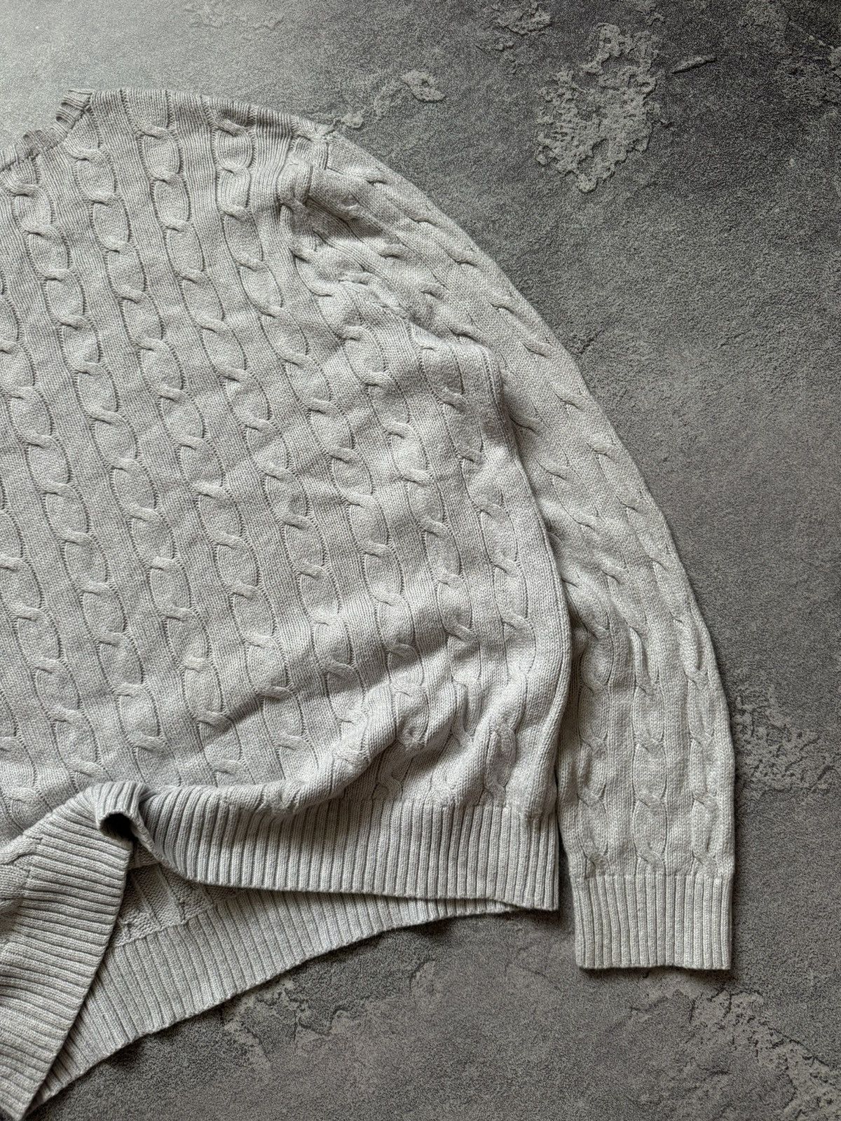 Polo Ralph Lauren Polo Ralph Lauren XL cable knit sweater jumper pullover Size US XXL / EU 58 / 5 - 14 Thumbnail