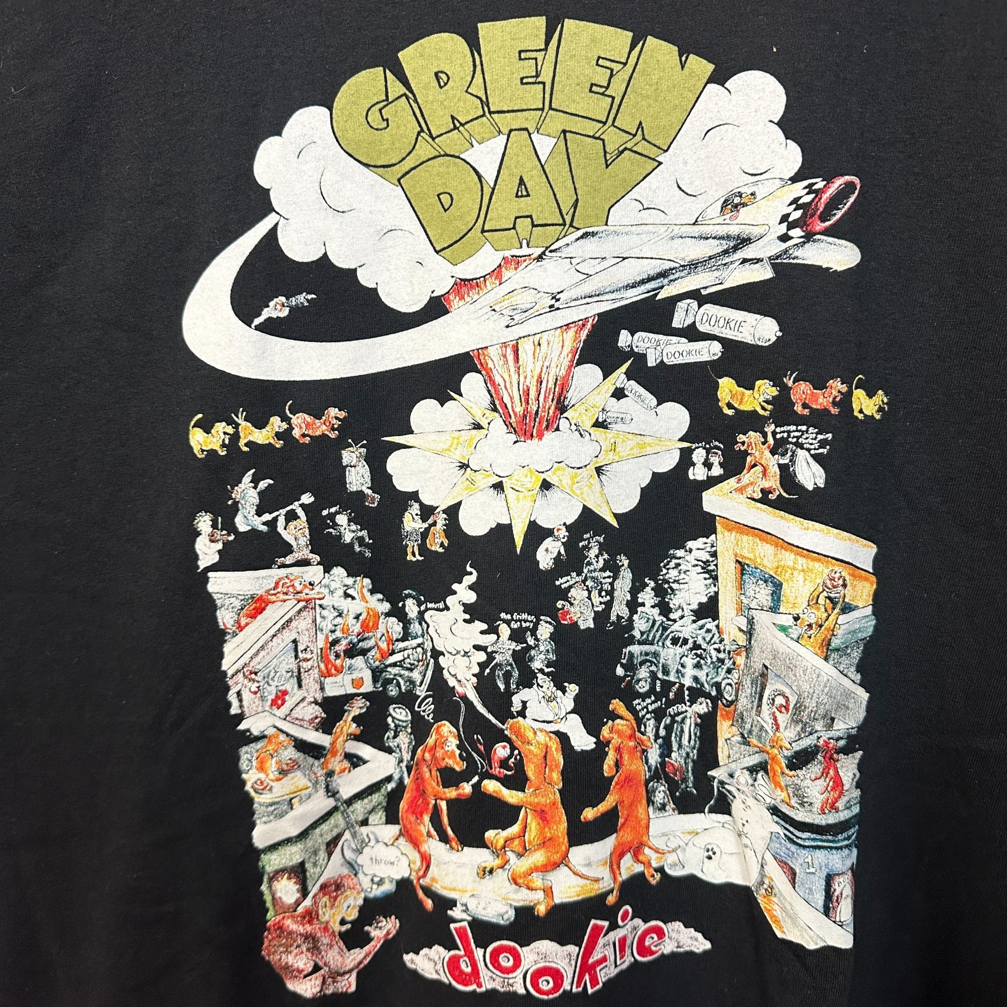 Band Tees Green Day Dookie Punk Rock album Tshirt size 2XL Size US XXL / EU 58 / 5 - 2 Thumbnail