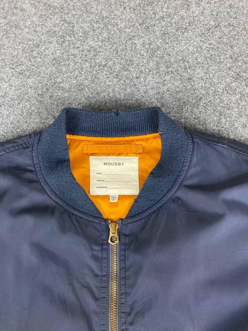Japanese Brand moussy japanese brand bomber jacket nice design Size US XL / EU 56 / 4 - 2 Thumbnail