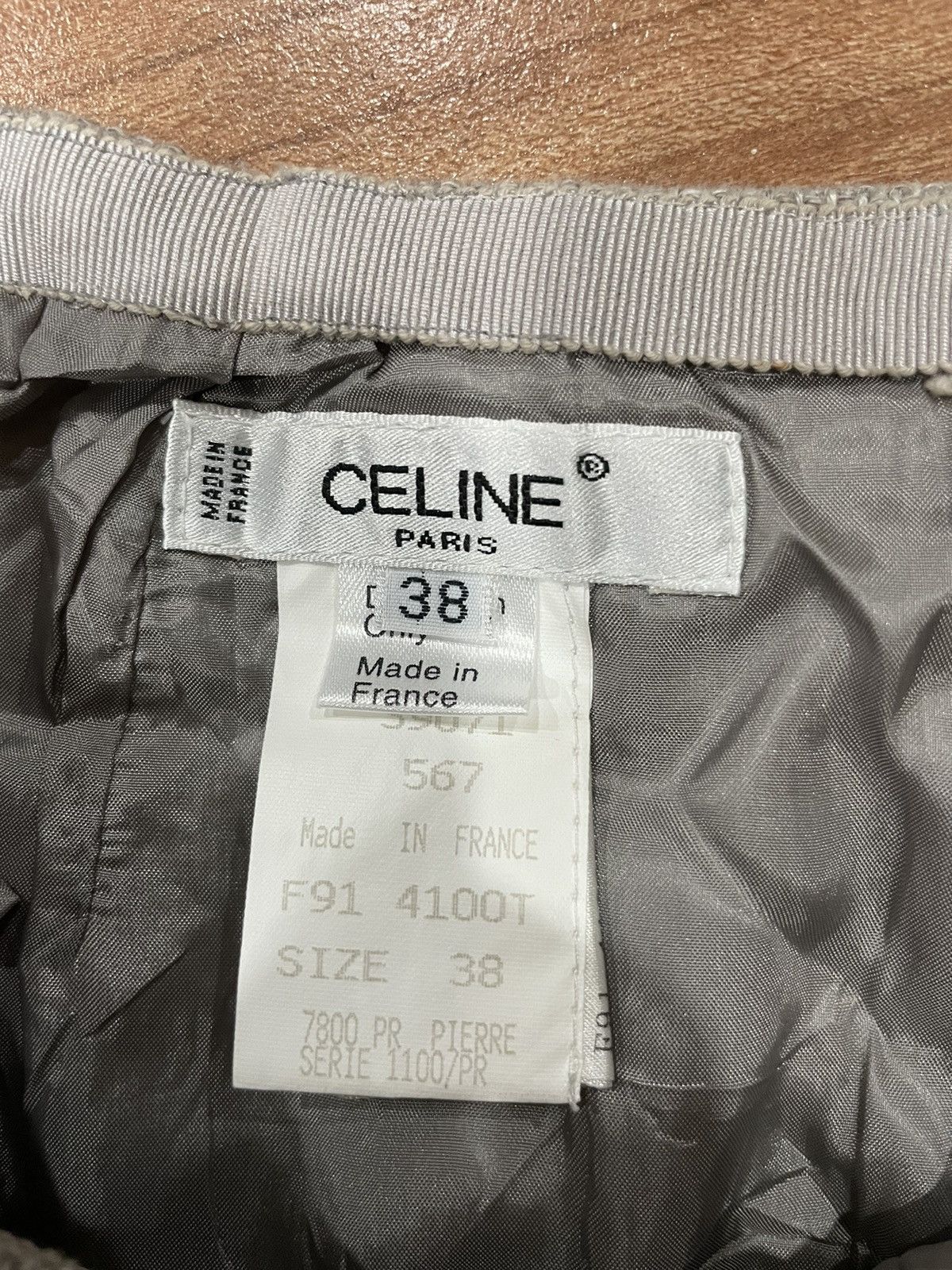 Celine Celine Skirt Size 26" / US 2 / IT 38 - 3 Thumbnail