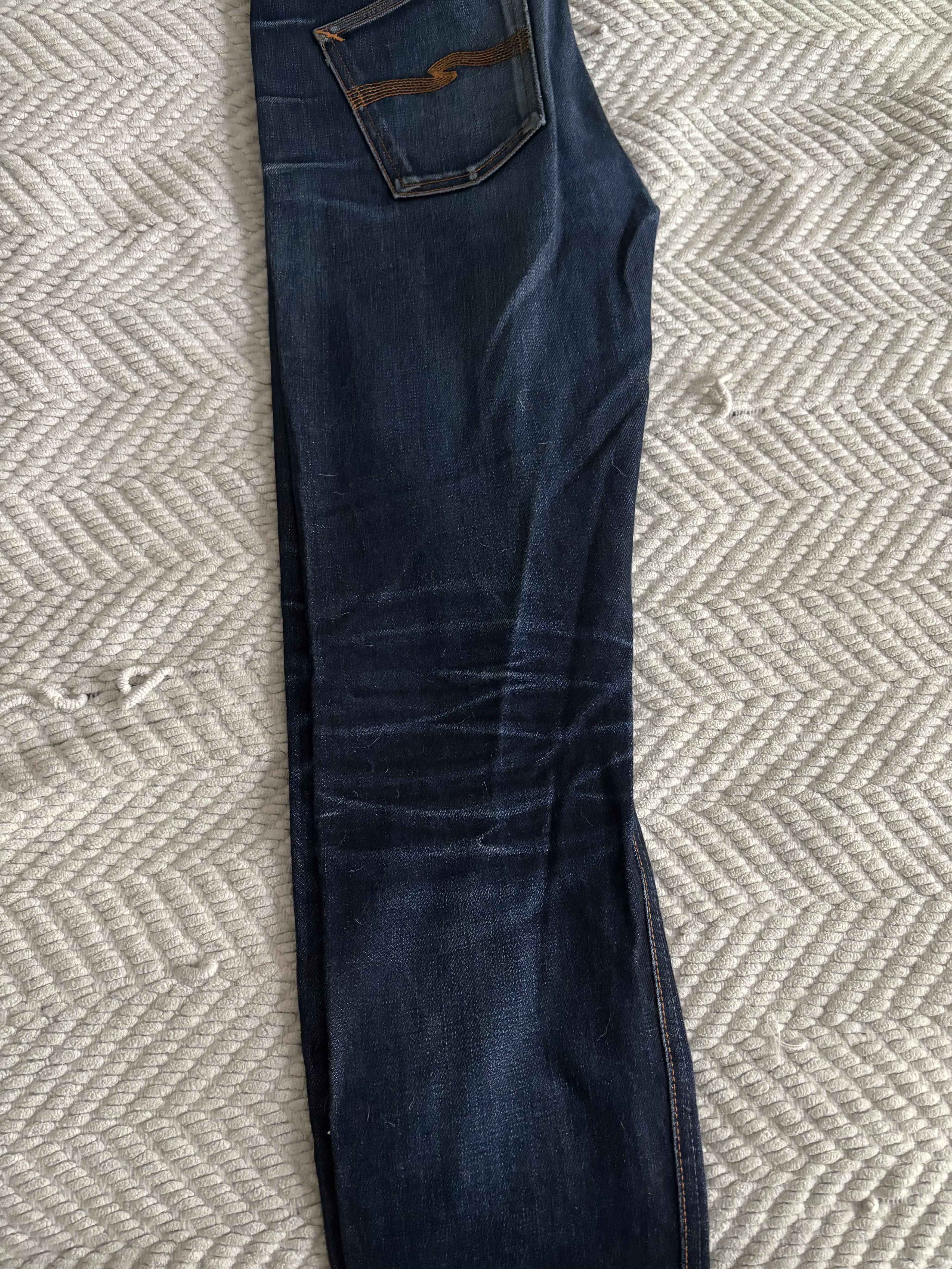 Nudie Jeans Nudie Denim Lean Dean Raw Dry Japan Selvedge Size US 30 / EU 46 - 6 Thumbnail
