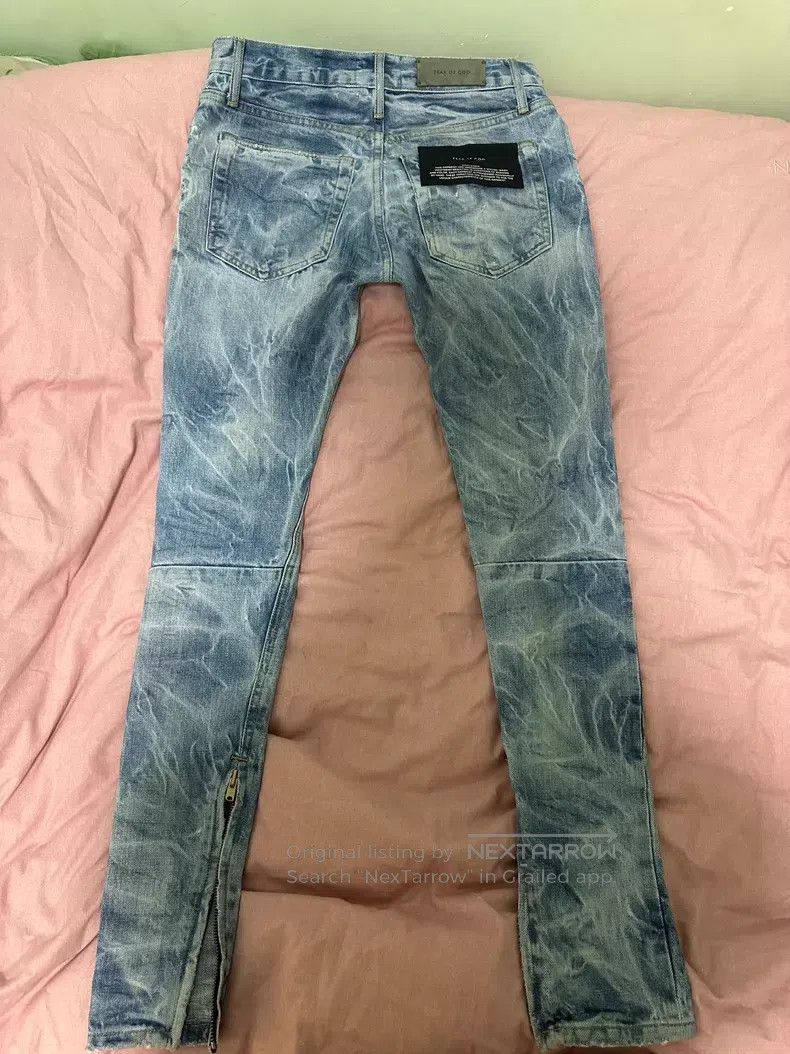Fear of God Fear of God Blue water ripple jeans Size US 29 - 2 Thumbnail