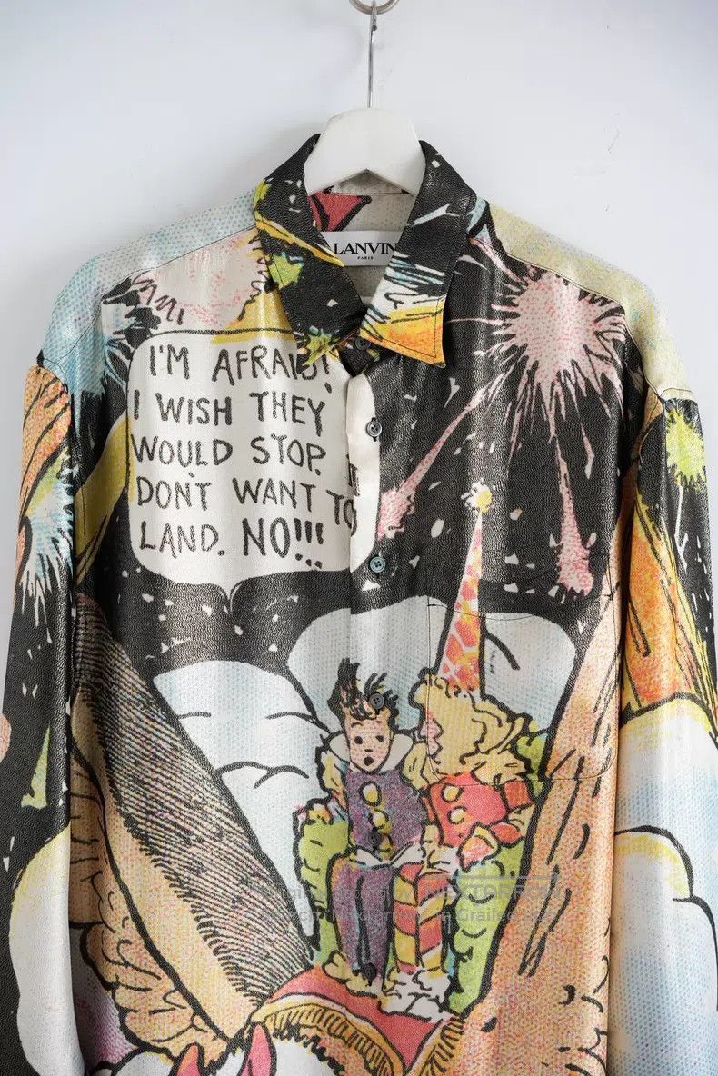 Lanvin Lanvin 20ss Nemo all-over printed blouse| Size XS / US 0-2 / IT 36-38 - 4 Thumbnail