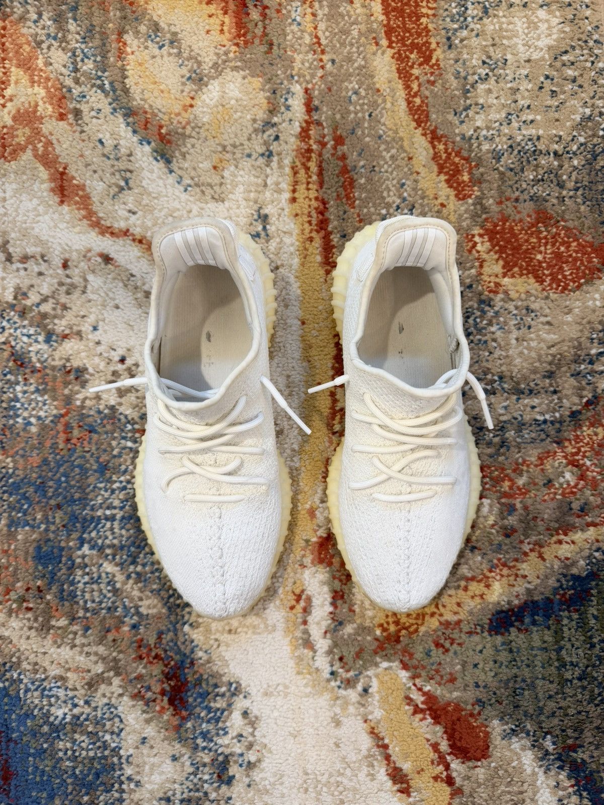 Yeezy Adidas yeezy 350 boost triple white Size US 10.5 / EU 43-44 - 1 Thumbnail