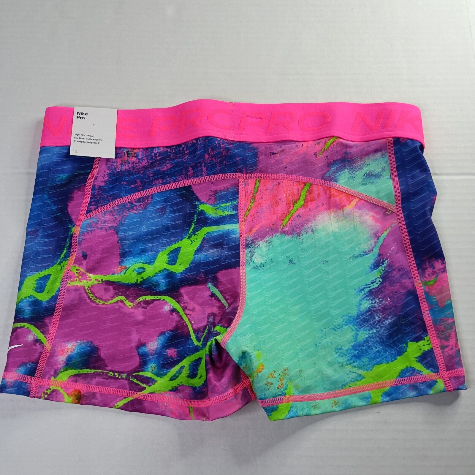 Nike Nike Women's Dri Fit Compression Running Training Shorts XL Size 36" / US 14 / IT 50 - 5 Thumbnail