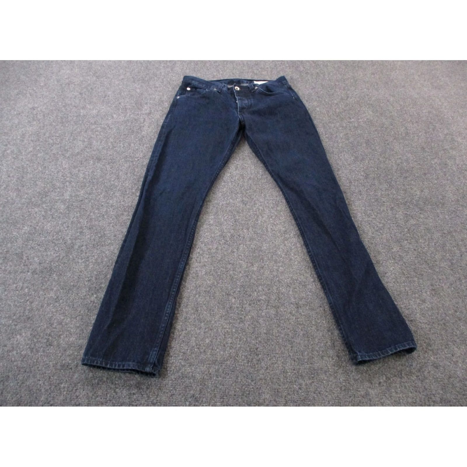 Rag & Bone rag & bone Jeans Womens 31 Blue Denim Skinny Straight Slim Selvedge Classic Jeans Size 24" / US 00 / IT 34 - 2 Thumbnail